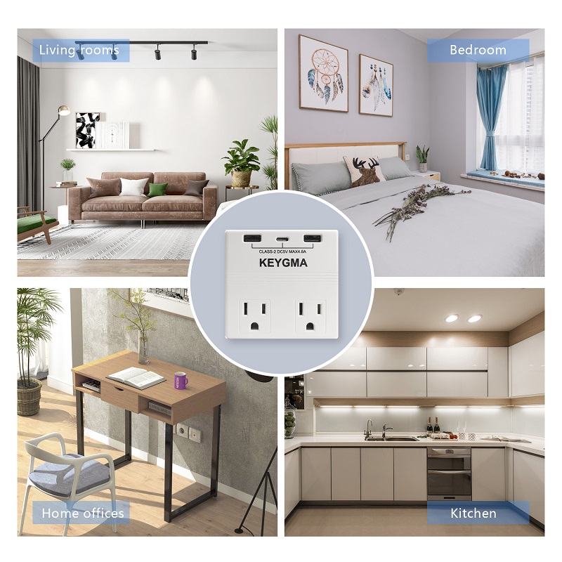 Type-C Wall Outlet KPU-15 Type-C Wall Outlet KPU-15