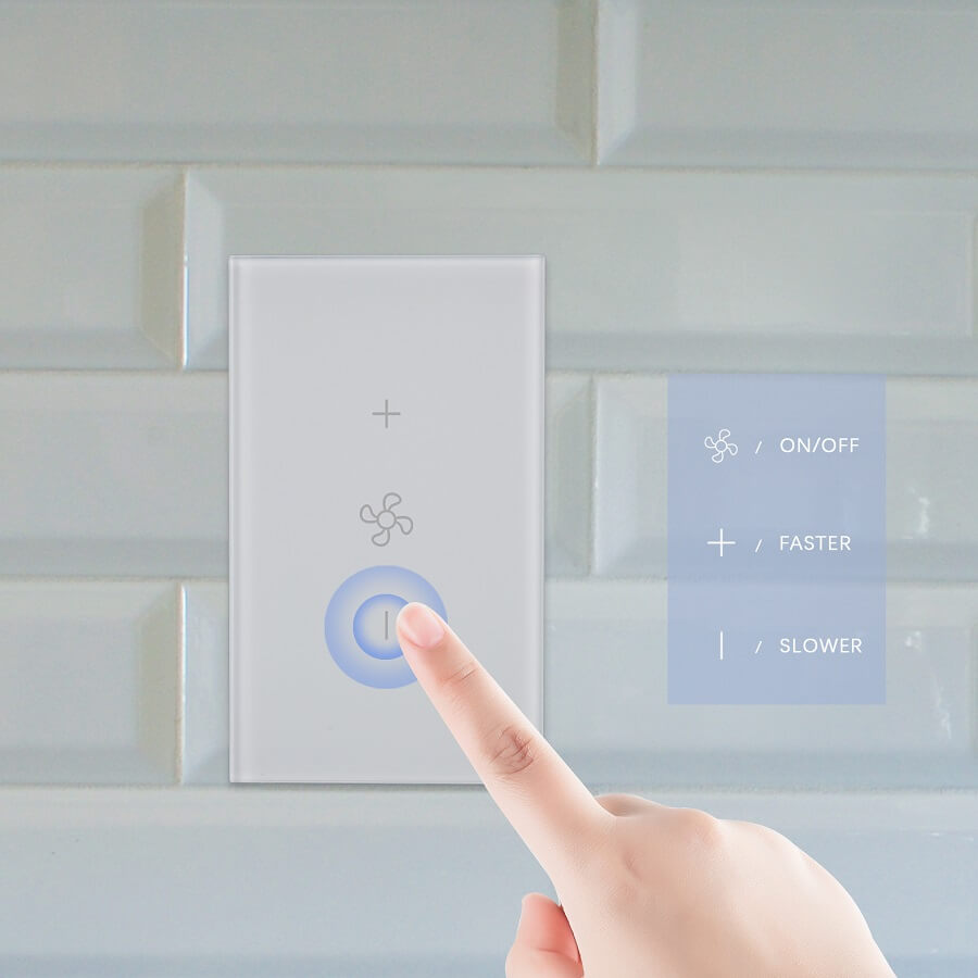 WiFi Fan Switch HWF01-US WiFi Fan Switch HWF01-US