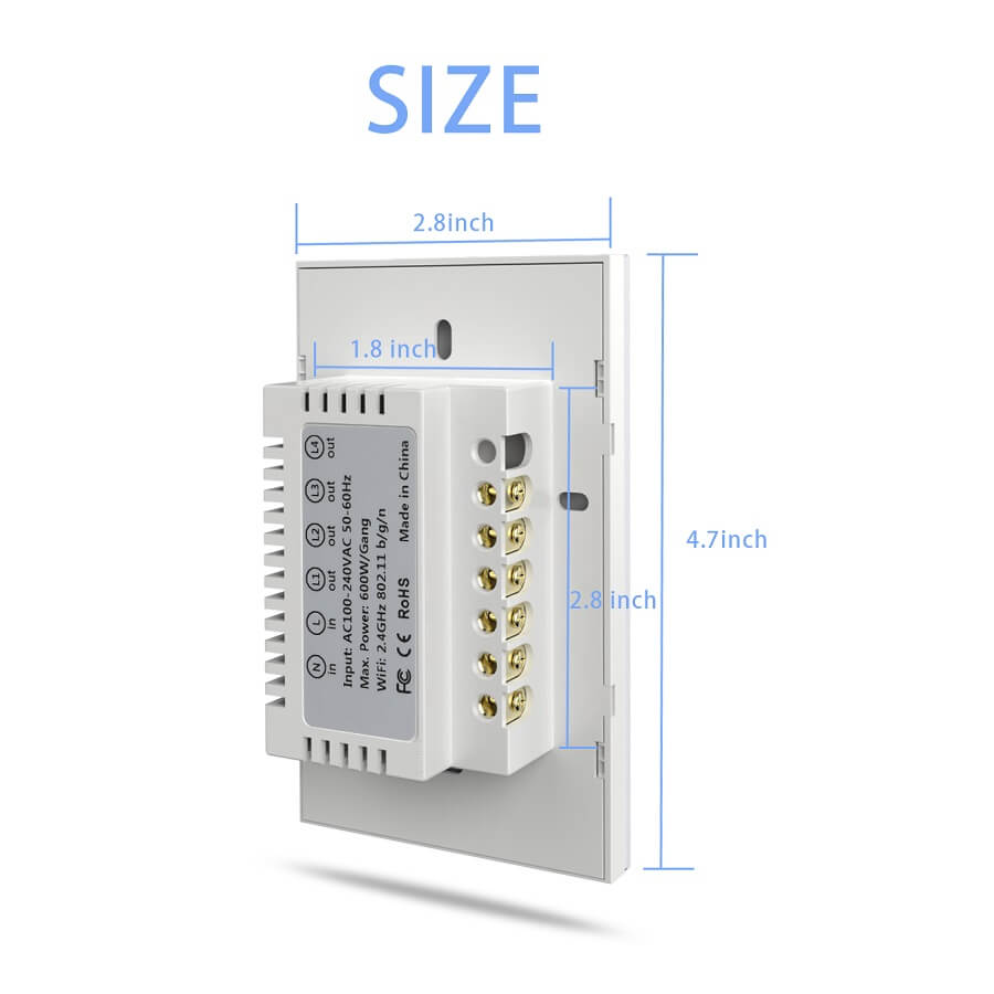 WiFi Curtain Switch HWC01-US WiFi Curtain Switch HWC01-US
