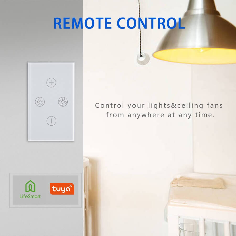 WiFi Light/Fan Switch HWFL01-US WiFi Light/Fan Switch HWFL01-US