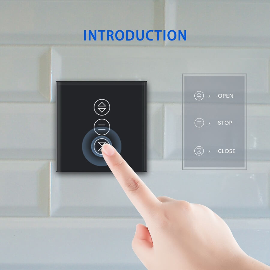 WiFi Curtain Switch HWC01-EU WiFi Curtain Switch HWC01-EU