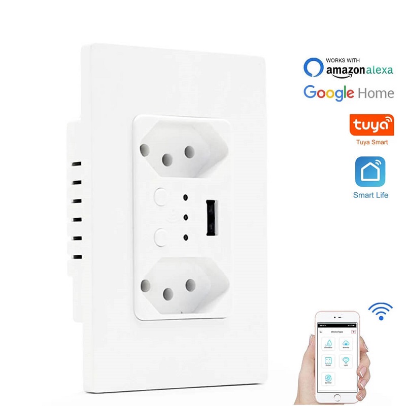 Smart Brazilian WiFi Socket KS-13AR2U1 Smart Brazilian WiFi Socket KS-13AR2U1