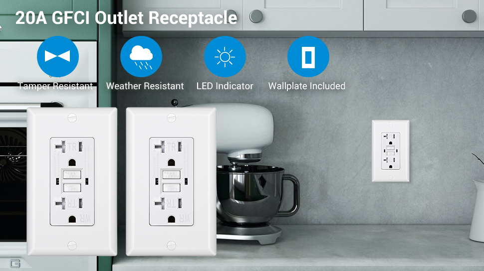 20A TR WR GFCI Outlet 20A TR WR GFCI Outlet