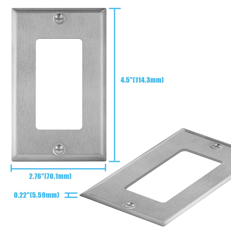 Stainless Steel Wallplate Stainless Steel Wallplate