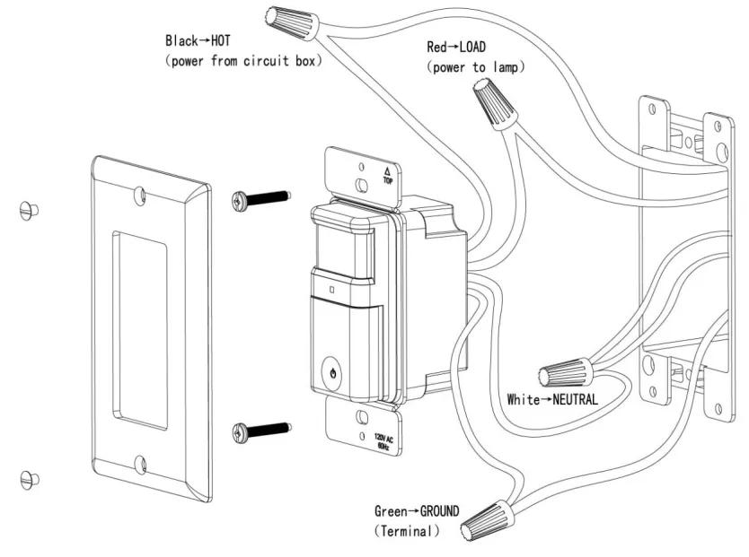 PIR Wall Mounted Occupancy Sensors AAG-001 PIR Wall Mounted Occupancy Sensors AAG-001