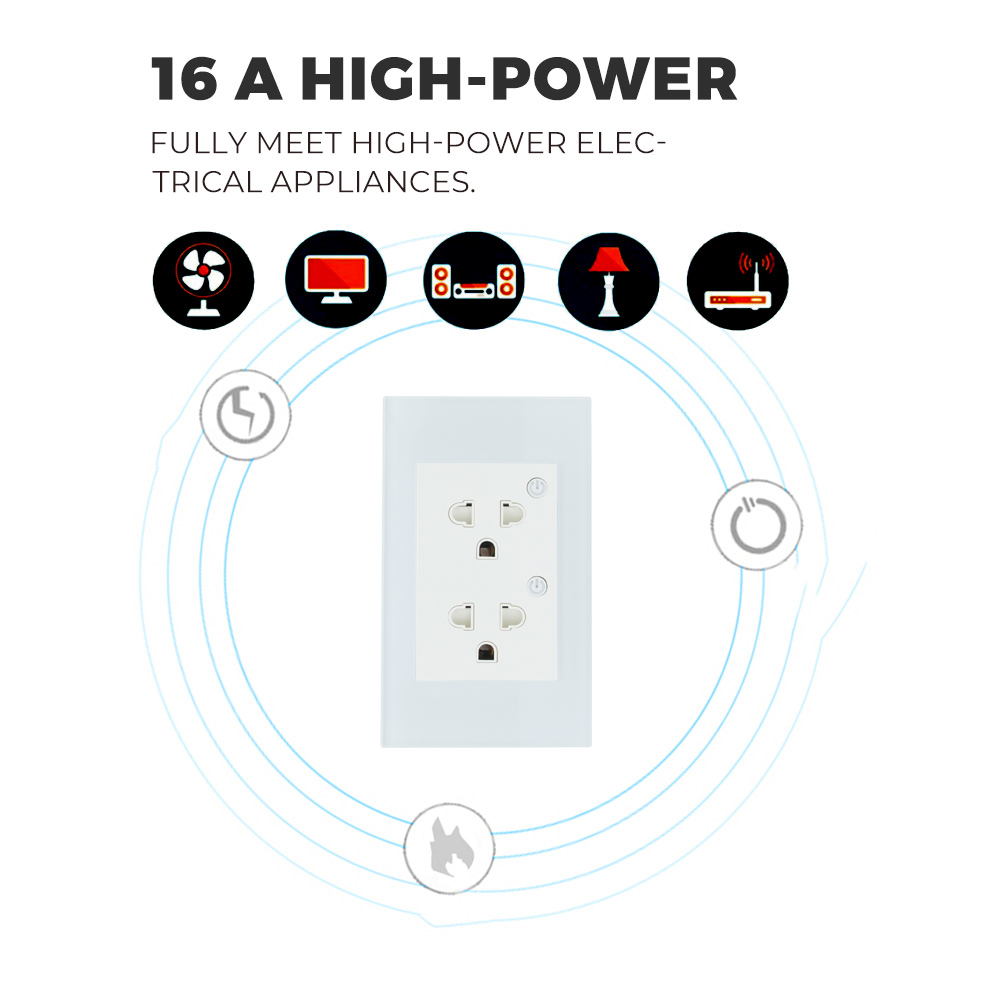 Tuya Smart WiFi Power Socket HAK-ES02