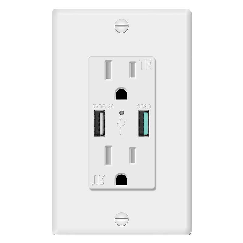 QC3.0 Wall Outlet KU-15TQ