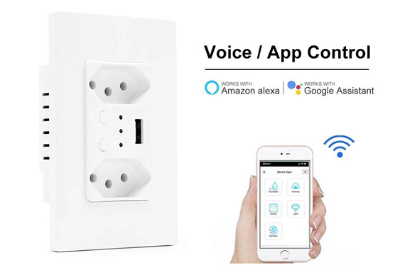 NEW ARRIVAL: Brazilian Smart WiFi USB Outlet Works with Alexa, Google Home, IFTTT