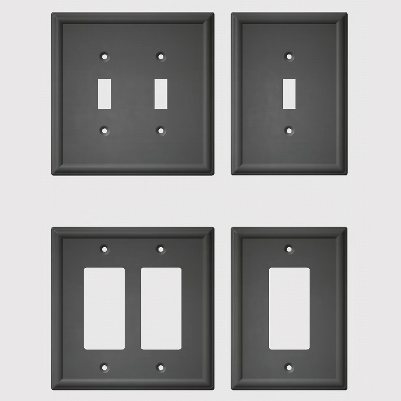 Stainless Steel Wallplate Large Size