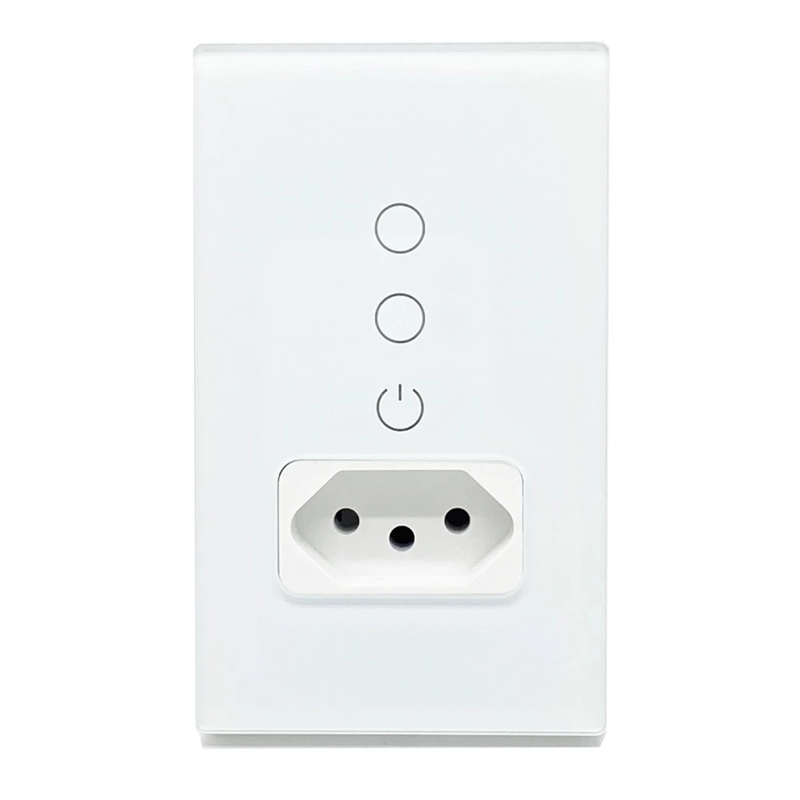 Brazil Smart Switch Socket Combo KS-BR10AS2